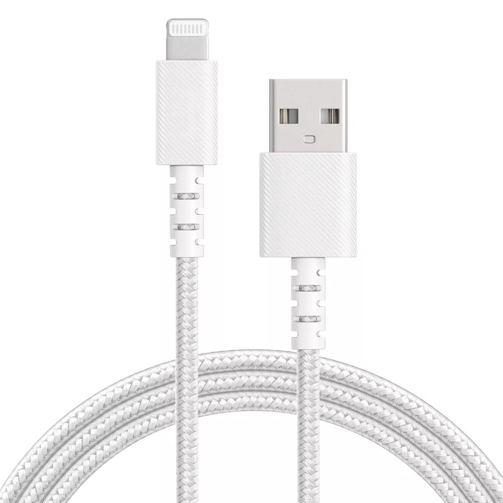6ft Braided USB-A to Lightning Charging Cable