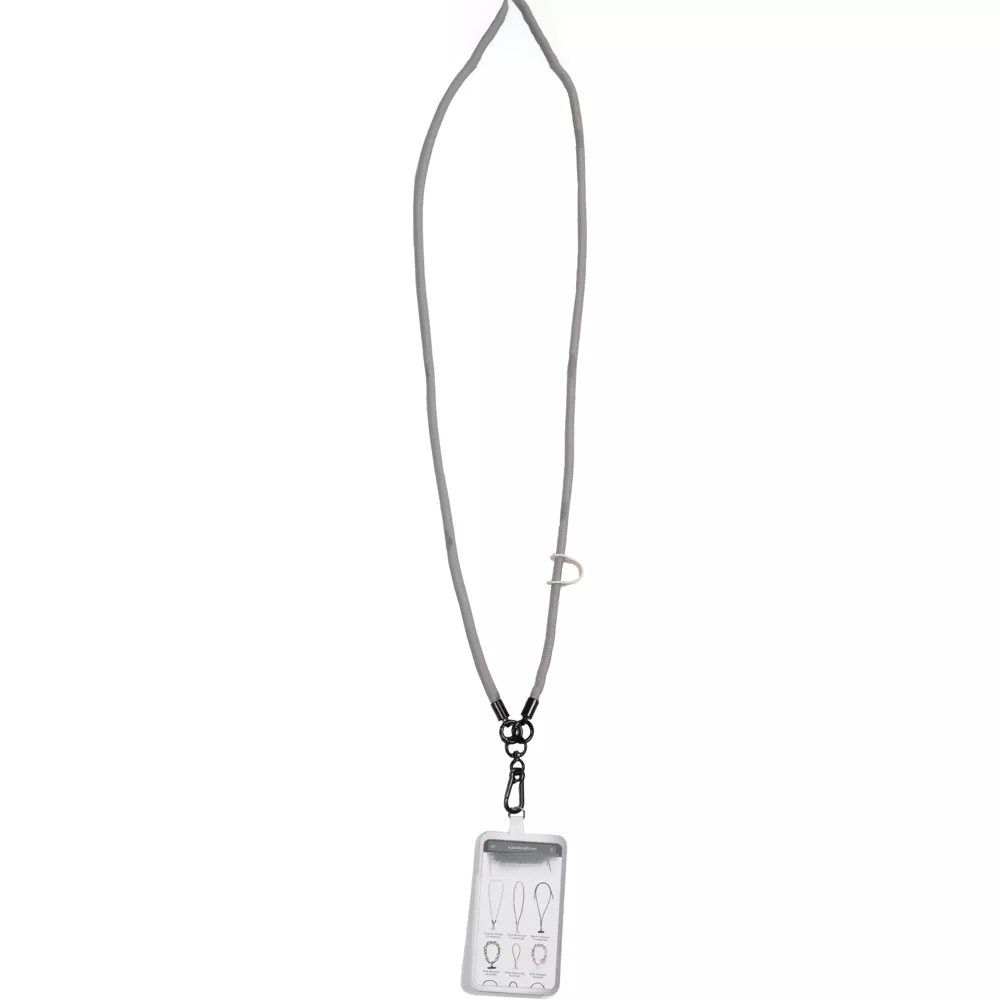 Adjustable Minimal Nylon Crossbody Phone Lanyard